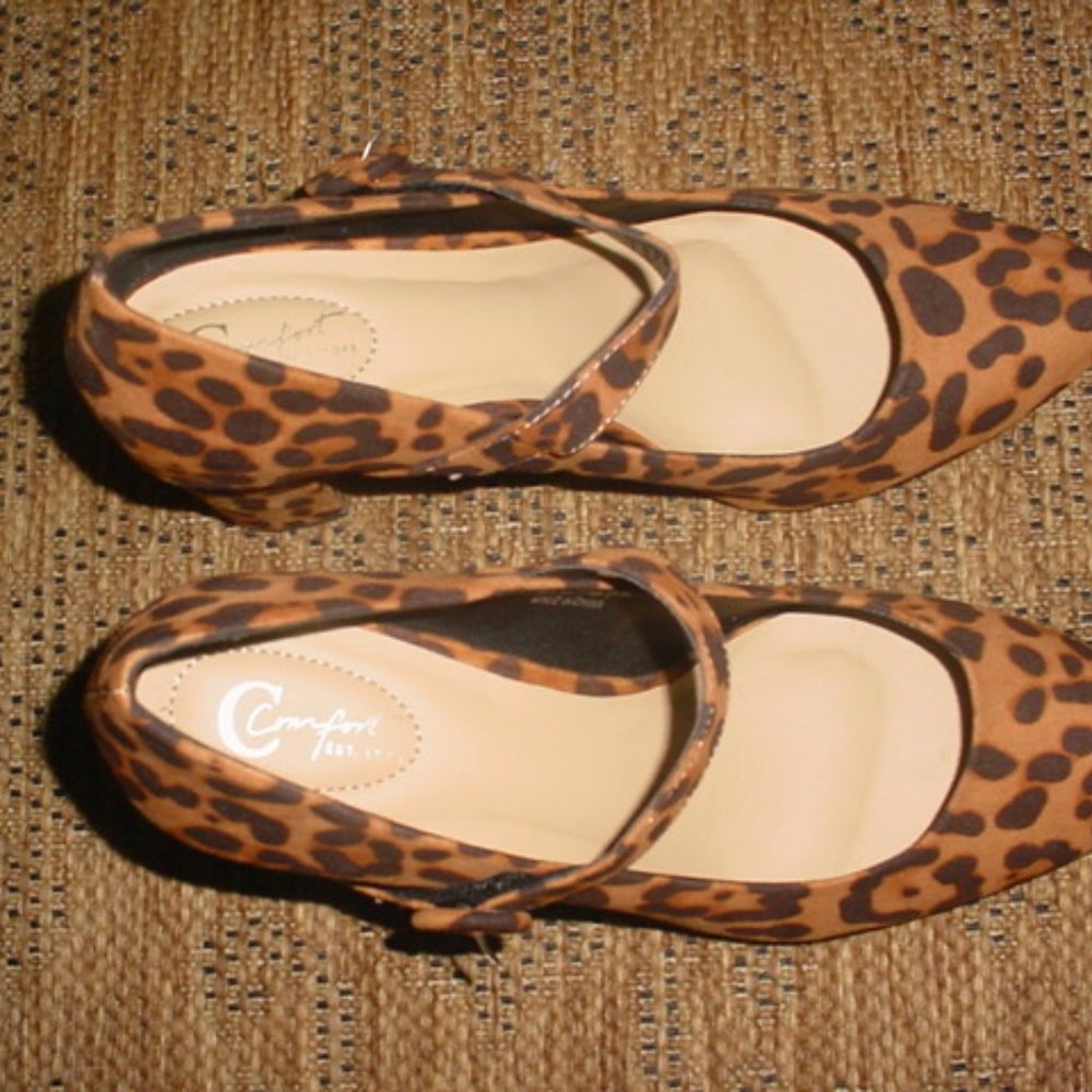 CATO COMFORT New Cheetah High Heeled Shoes size 11